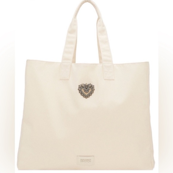 Dolce & Gabbana Cream Tote Bag - Picture 1 of 10